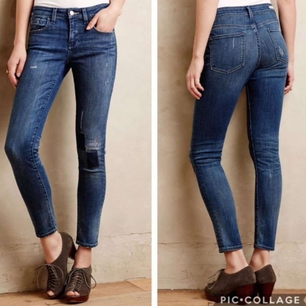 PILCRO AND LETTERPRESS Stet Patch Jeans